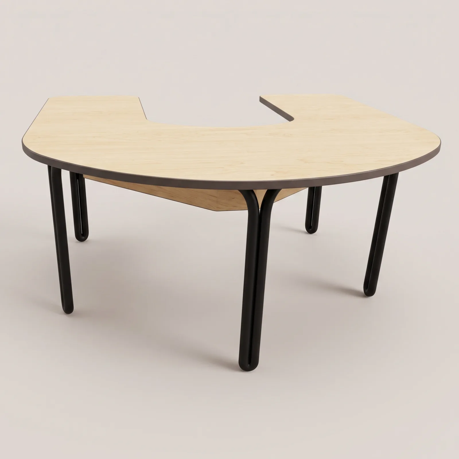 Mesa de herradura, vista de estudio