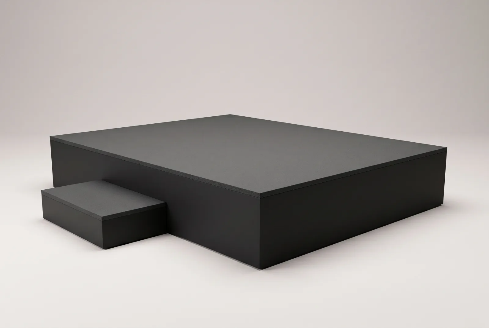 Tarima 4 × 4 m, vista de estudio